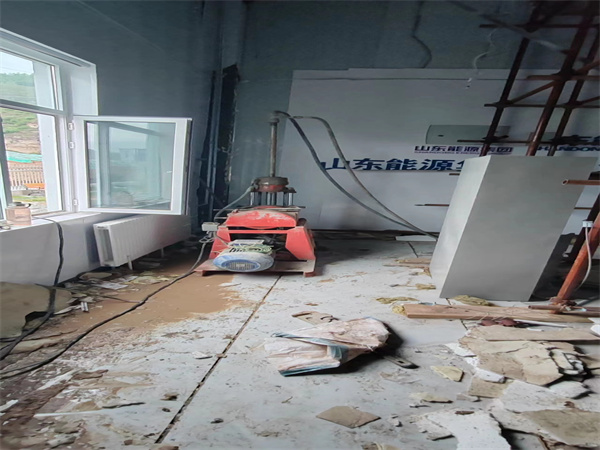 嵊州地基基础下沉墙体裂缝加固注浆顶升施工